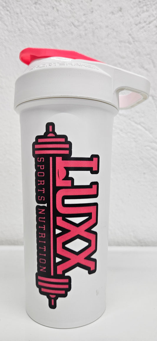 Luxx SportShaker Cup Pink on White