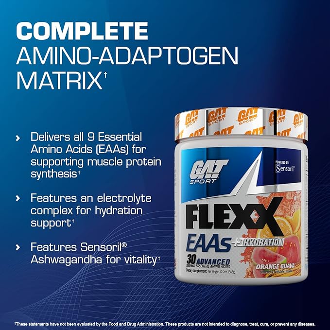 GAT SPORT Flexx EAAs + Hydration