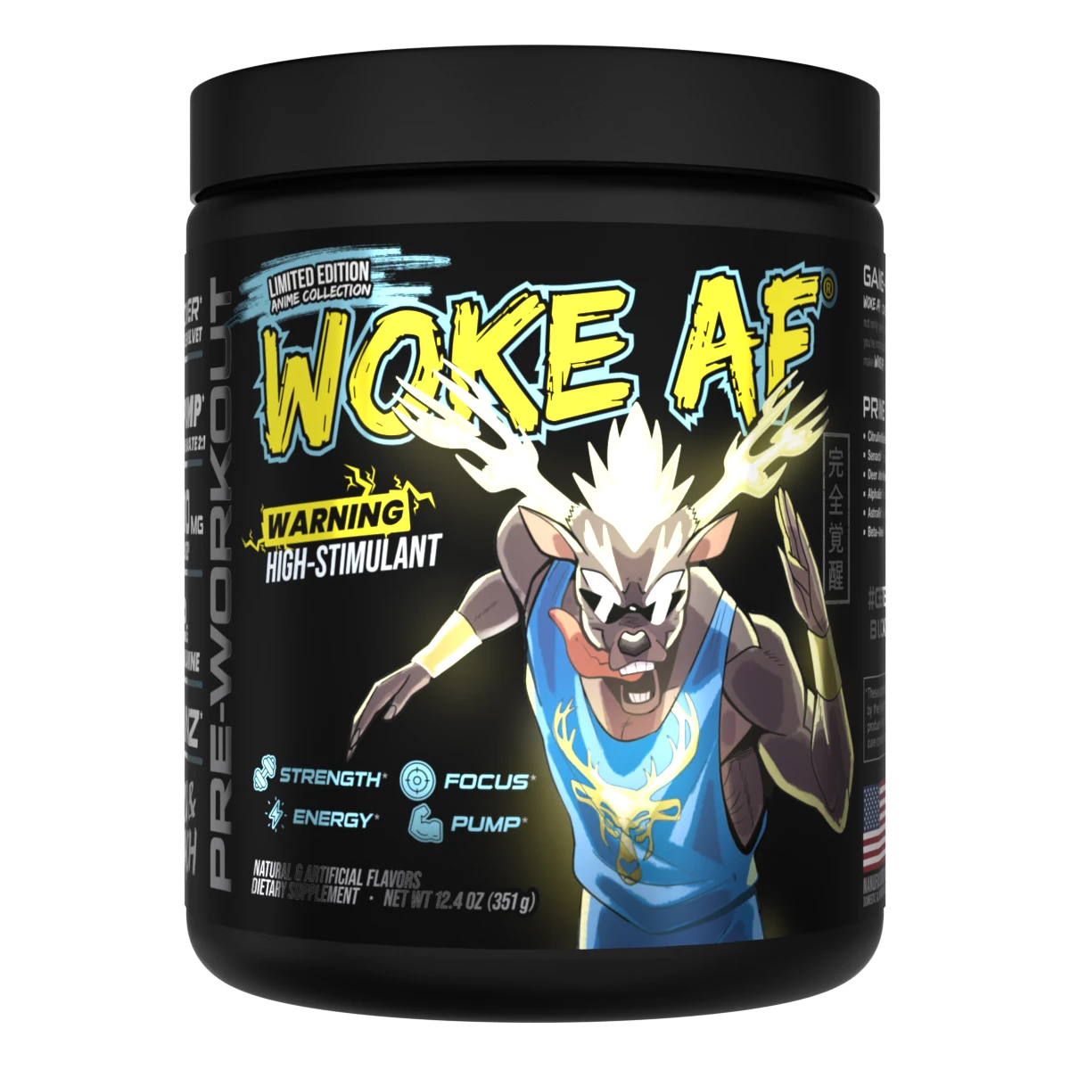 Woke AF - High Stimulant Pre-Workout