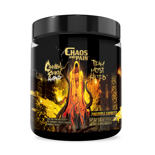 CANNIBAL FEROX AMPeD PRE-WORKOUT - Chaos and Pain Supplements