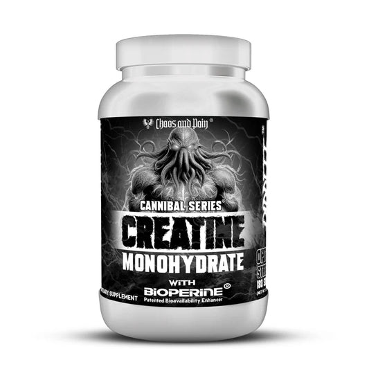 Creatine Monohydrate with BioPerine -  Chaos and Pain Supplements