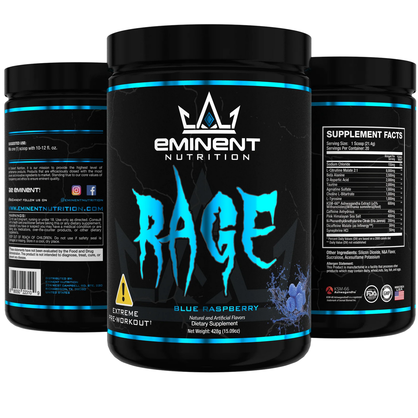 Eminent Nutrition Rage Pre-Workout